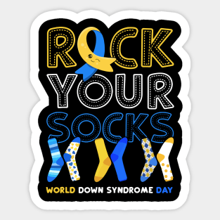 Rock Your Socks Sticker